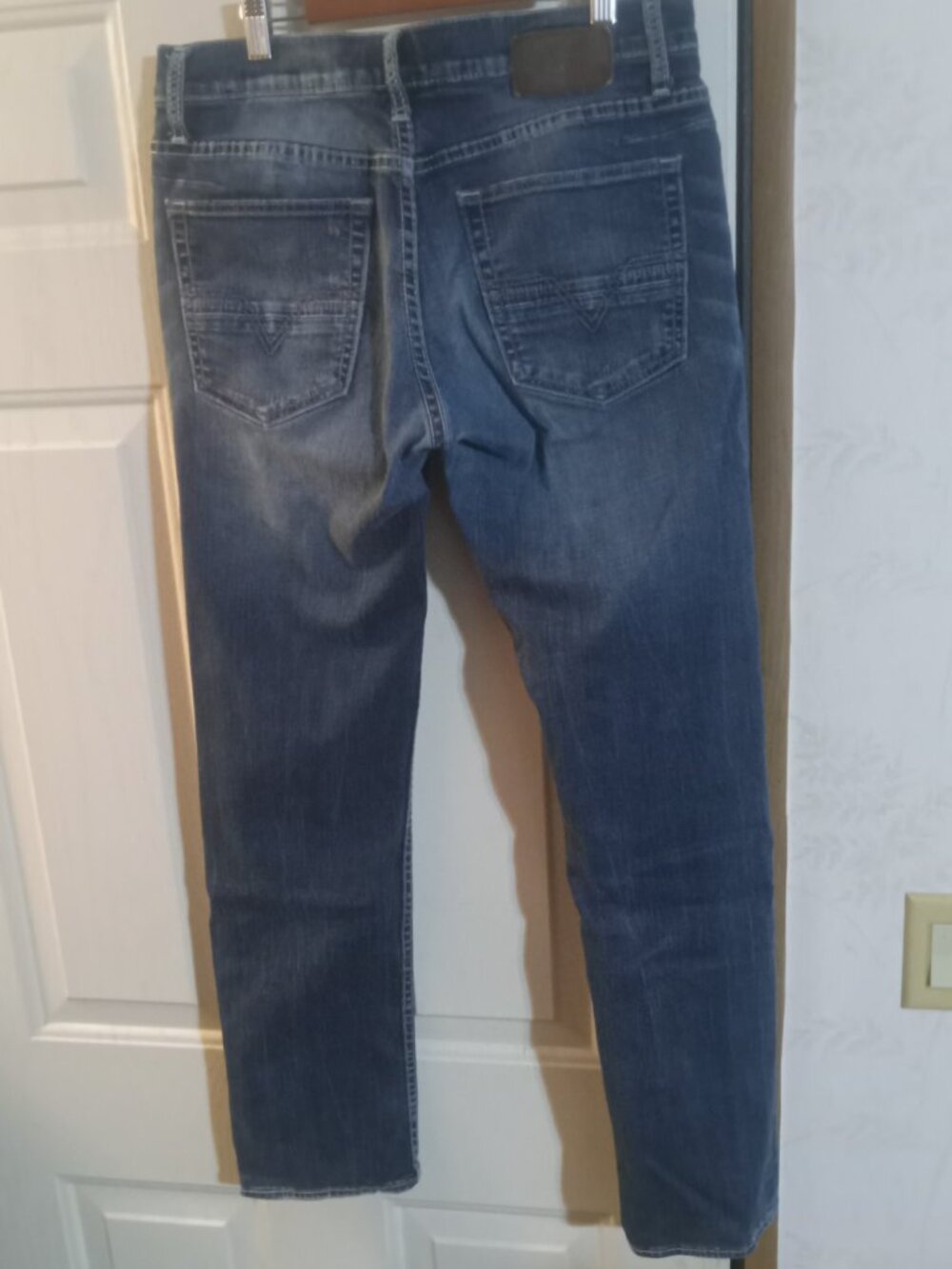 BKE Men's Jake Distressed Skinny Stretch Jeans 32L ABC9004 - Picture 5 of 8
